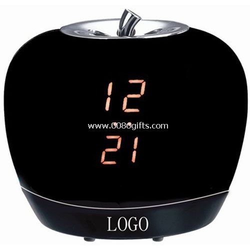 Apple muotoinen LED puhuva kello