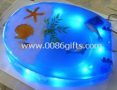 Blue LED TOILET SEAT