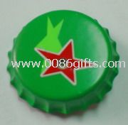 bottle cap shape led badge