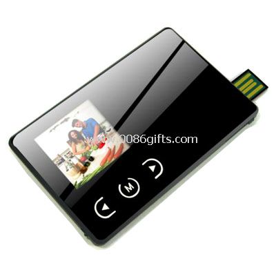 Card digital photo frame