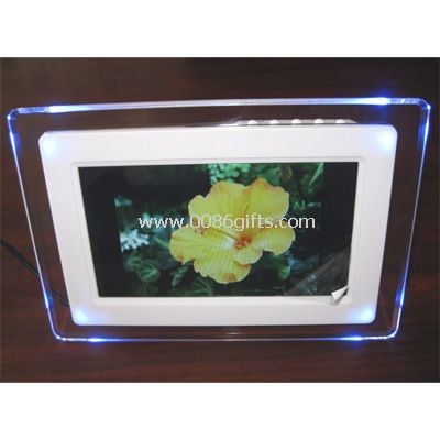 7 tuuman Digital Frame w/LED-valo