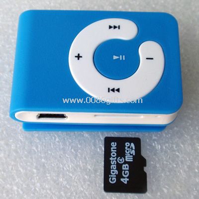 TF karet MP3 přehrávač