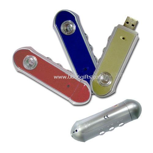 MP3 Player with USB Flash Stick