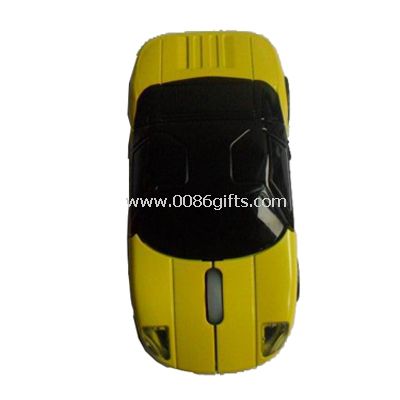 Carro design 2.4G sem fio mouse