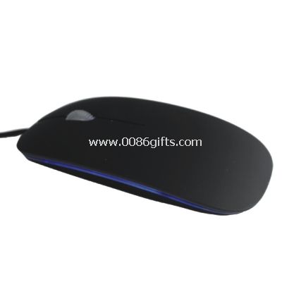 Slim mouse with LED light