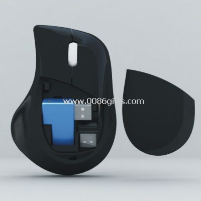 Wireless mouse with HUB