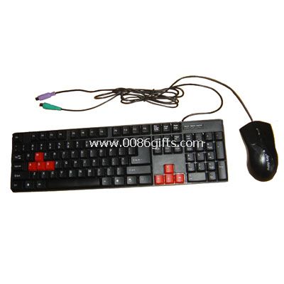 Keyboard with mouse combination