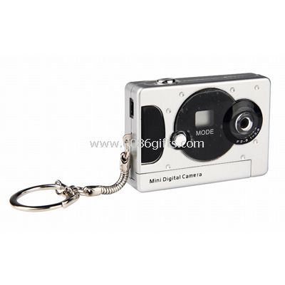 Mini digitalkamera med nøgle kæde