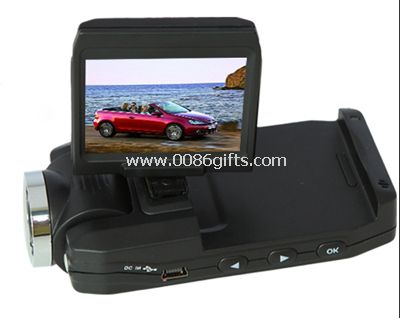 Plné HD 1080 P 140 stupňů 8IR Light široký úhel objektivu auto vozidlo Black Box