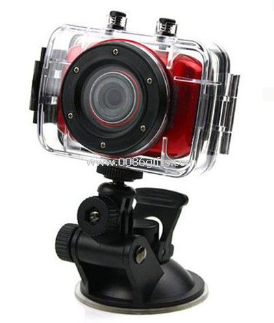 Imperméable à l’eau Action caméra casque Mini Sport DV