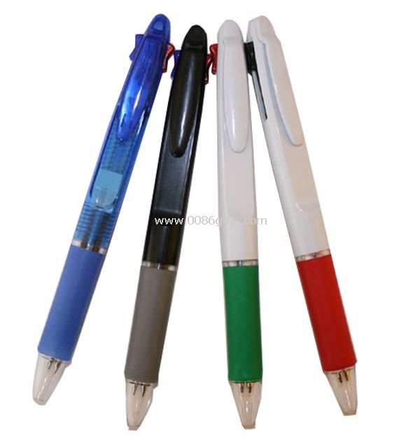 Two color ball pen