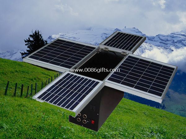 60W المحمولة نظام الطاقة الشمسية المنزلية