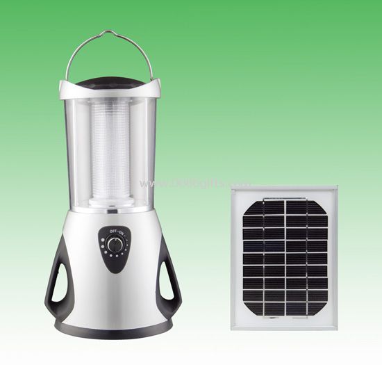 Solar camping lanterner
