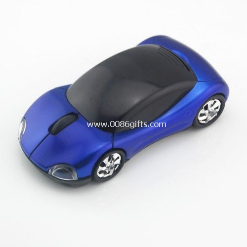 Ferrari mobil bentuk mouse nirkabel 2.4G