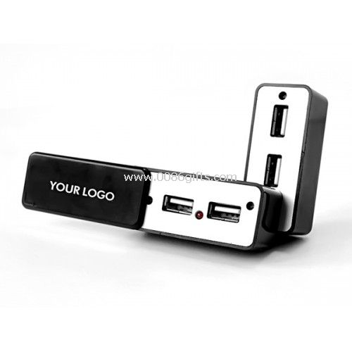 Drehbare 4-Port USB-Hub