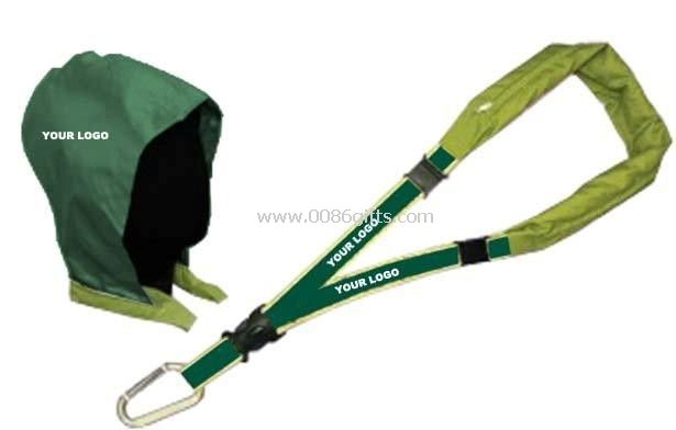 Polyester for Lanyard.210D/PU for Hood