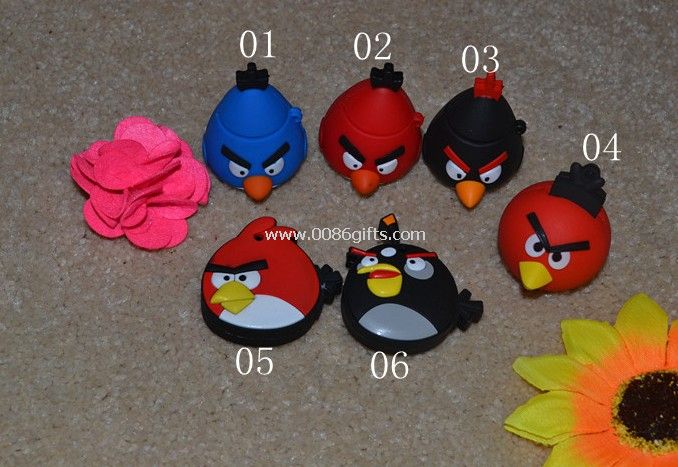 Angry birds customized usb flash drive in 3D shape