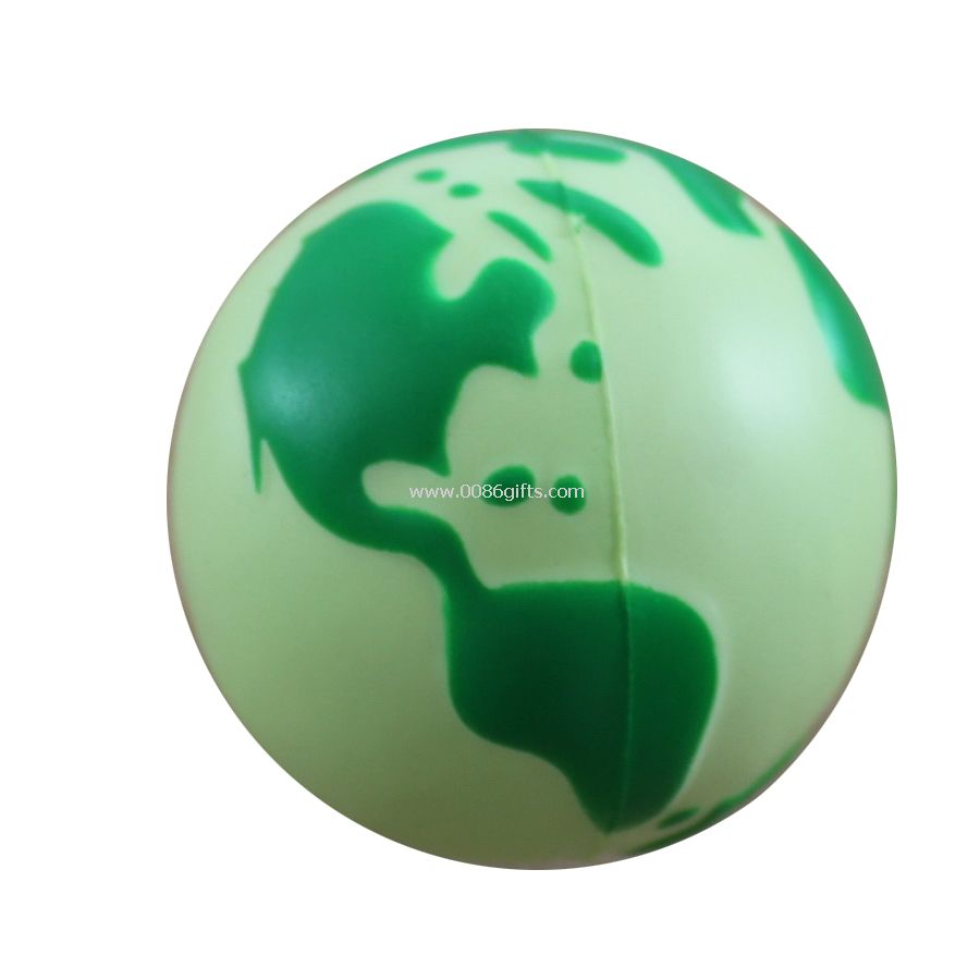 Глобус мяч стресс мяч