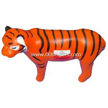 Tygrys kształt stres piłkę