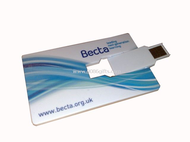 64M to 64G Credit Card USB Drives memory stick