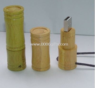 USB Flash Drive discos de bambú