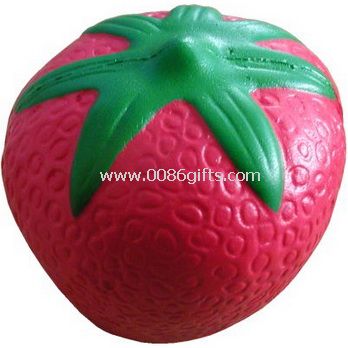 Jordbær figur stress ballen