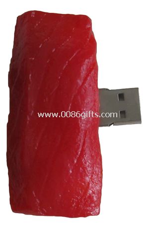 disco de carne forma comida USB Flash Drive