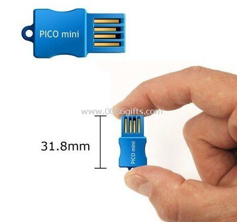 super pequeno disco de Mini USB Flash Drive 16GB, 32GB, 64GB