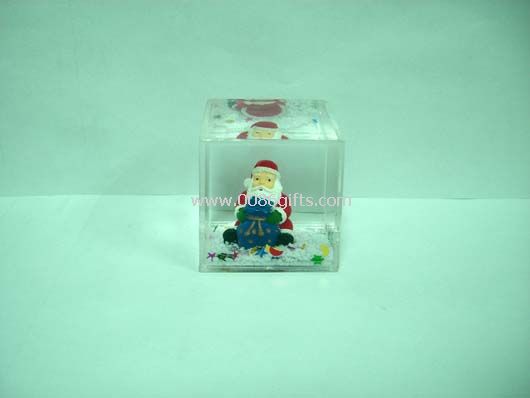 Paperweight کریسمس مایع