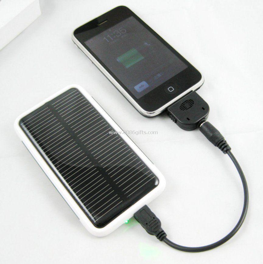Solar mobiltelefon lader