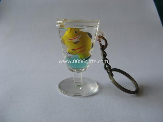 Kapalné pohár klíčenka