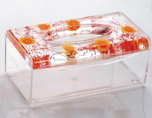 Liquid tissue box