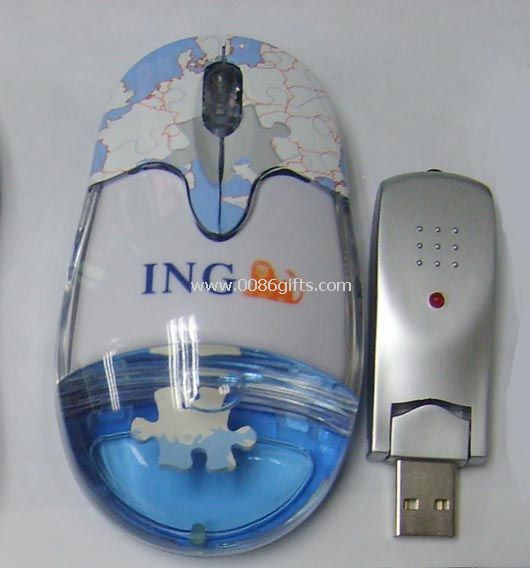 Liquid wireless mouse