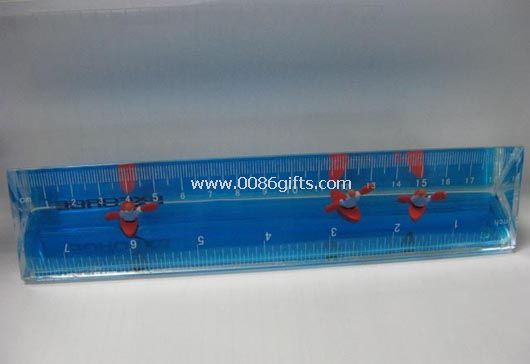 Liquid floater ruler