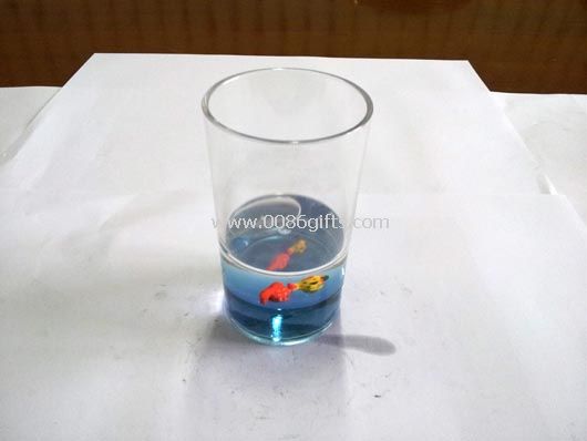 vaso para líquidos con flotador