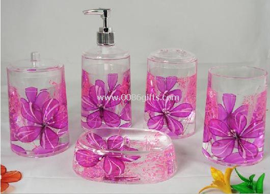 Liquid Flower bath set