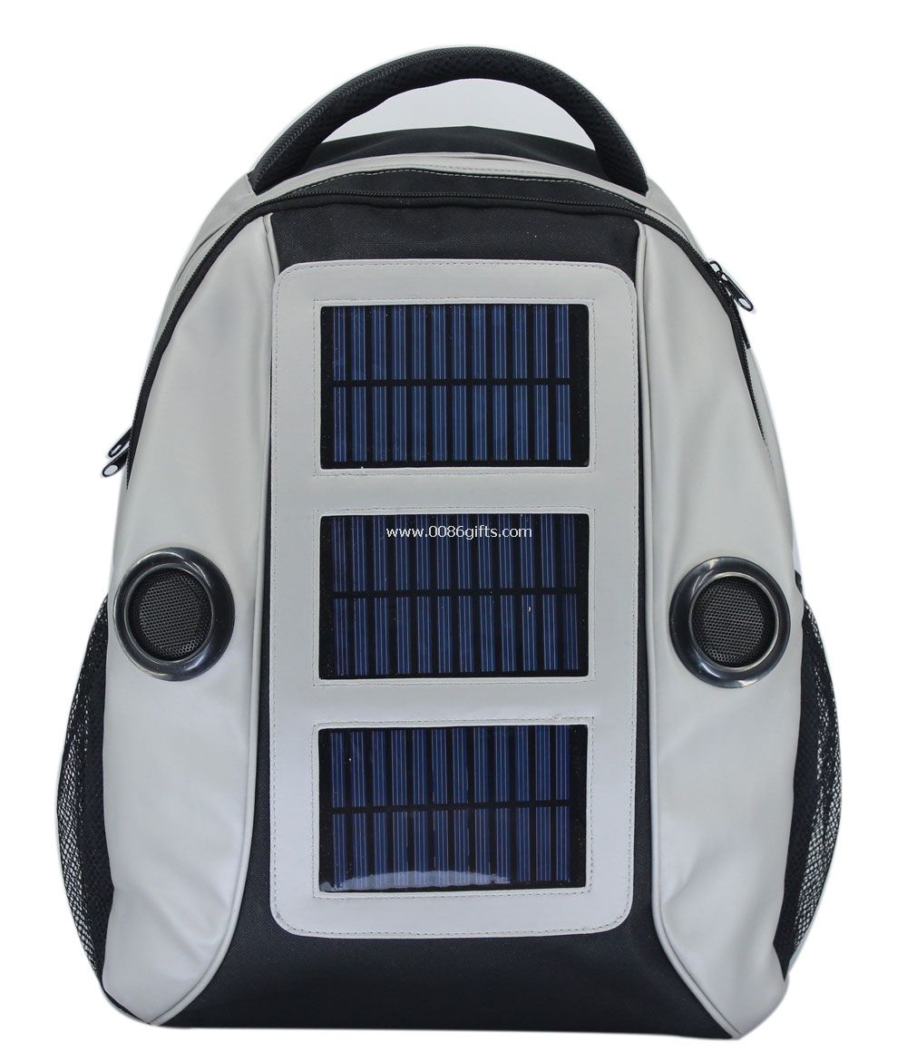 Solar Backpack with speaker