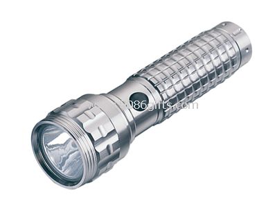 LED aluminium lommelygten
