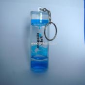 Liquid timer with keychain