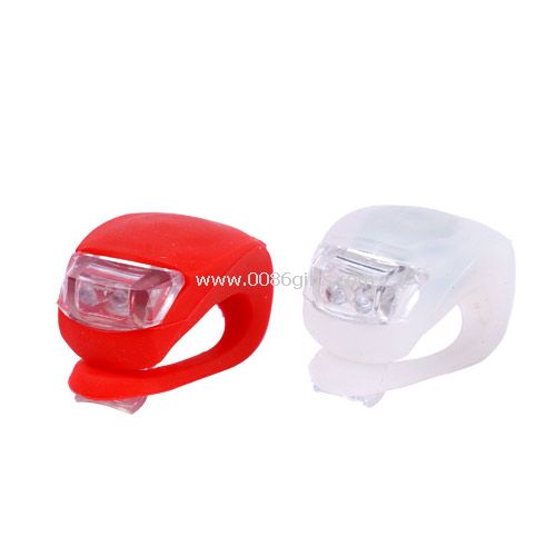 Silicone safety rear light