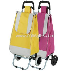 600D polyester shopping trolley bag