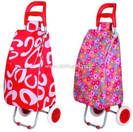 600D Polyester shopping trolley bag