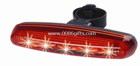 5 piros LED-es kerékpár hátsó fény