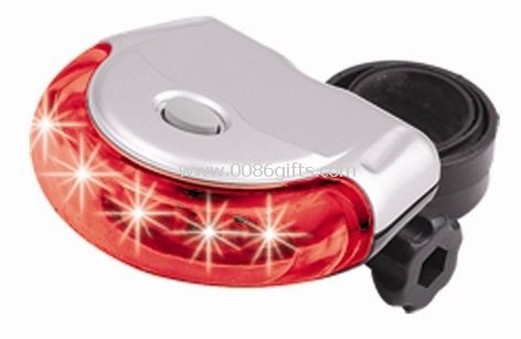 5 super bright red LED Bike Light