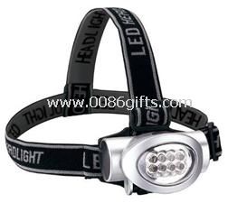 8 super bright white LED Headlamp