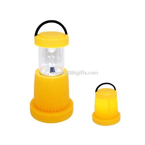 Retractable camping light