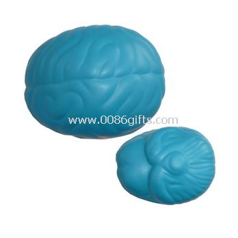 Brain shape stree ball