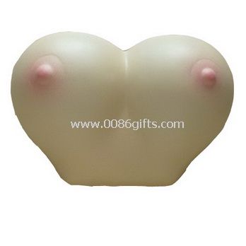 Breast shape stress ball