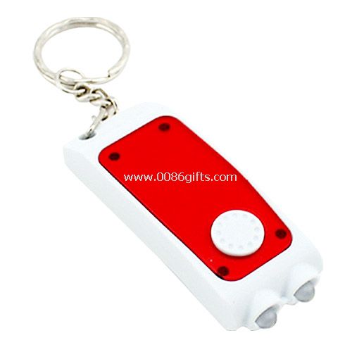 LED keychain with pen