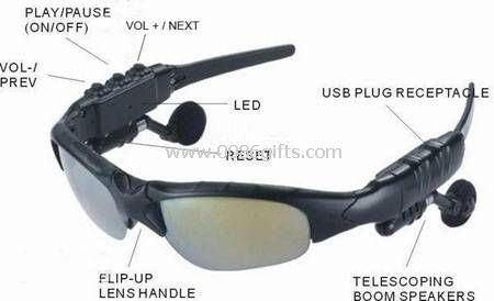 Gafas de sol MP3 Player